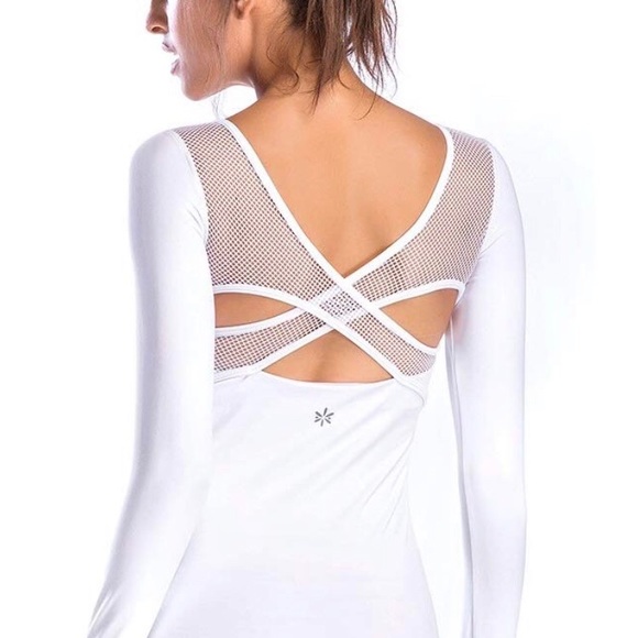 Tops - White NWOT Athletic Shirt